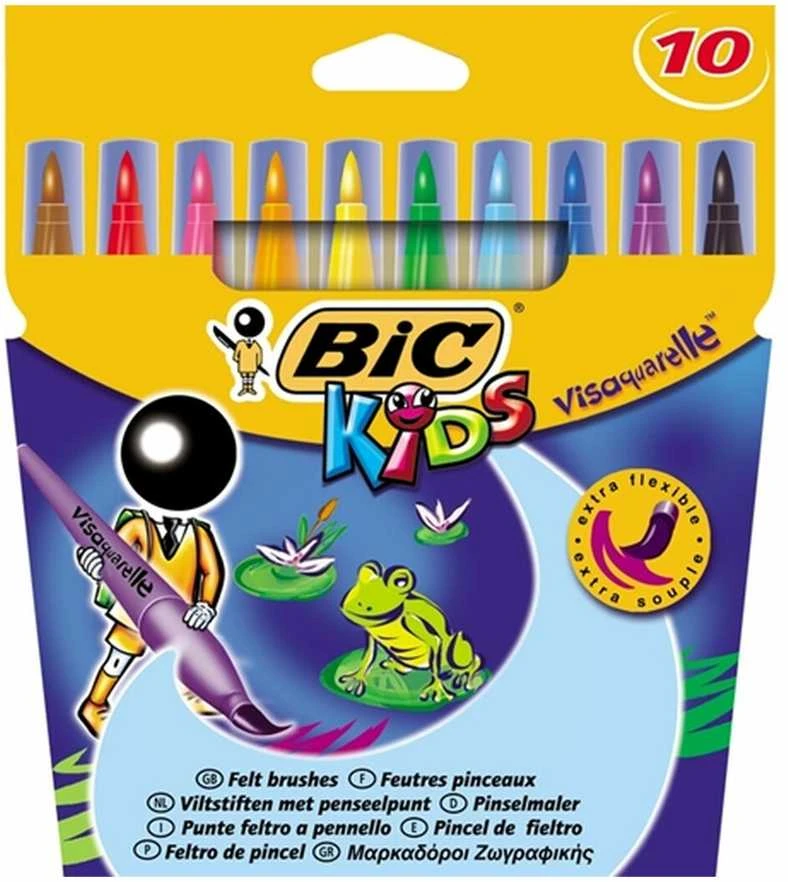 Bic Flamastry Visaqurelle 10 vnt (BICC0107)
