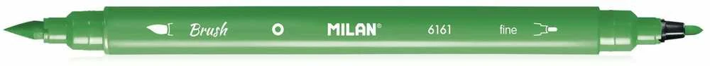 Dvipusiai flomasteriai 24 spalvų metalinėje dėžutėje Milan