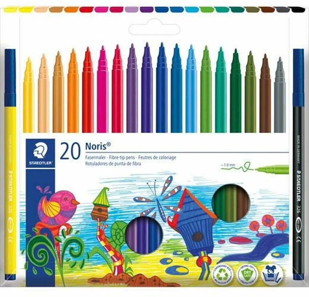Flomasteriai STAEDTLER Noris, 20 vnt.