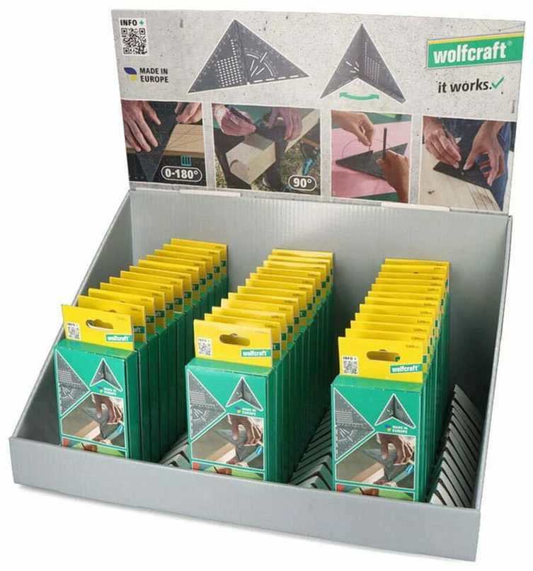 WOLFCRAFT VARIO MATAVIMO IR ŽYMĖJIMO KAMPAS