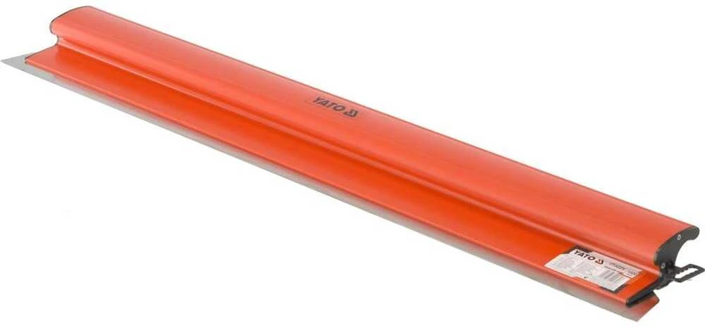 Yato 1000 mm PVC apdailos peilis su keičiamais metaliniais ašmenimis gipsui, sienų ir lubų glaistymo peilis, lyginamasis glaistiklis