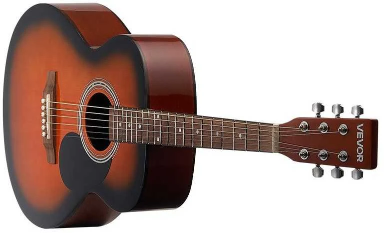 1016 mm Dreadnought Akustinė Gitara, Eglės Viršus, Mahonmedžio Korpusas, Pradedančiųjų Gitaros Rinkinys, Akustinė Gitara
