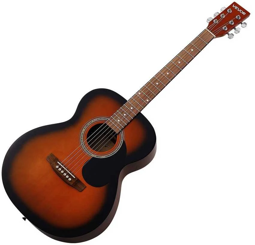 1016 mm Dreadnought Akustinė Gitara, Eglės Viršus, Mahonmedžio Korpusas, Pradedančiųjų Gitaros Rinkinys, Akustinė Gitara