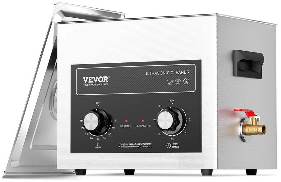 VEVOR 10L ultragarsinis valymo įrenginys su kaitinimu