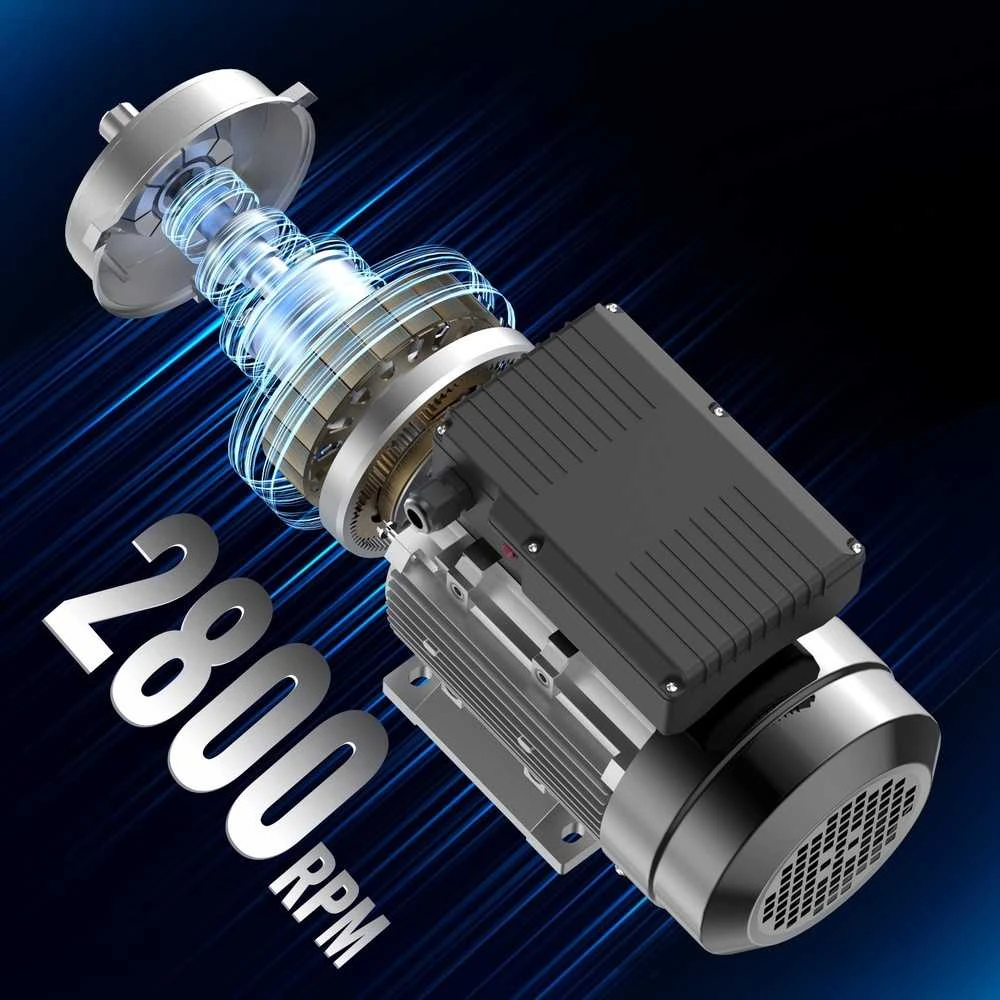 1.1KW Elektros Variklis, 2800RPM AC 220-240V, 24mm Veleno su Kiauryme Vandens Siurbliams, Žemės Ūkio Mašinoms, Pramoninei Įrangai