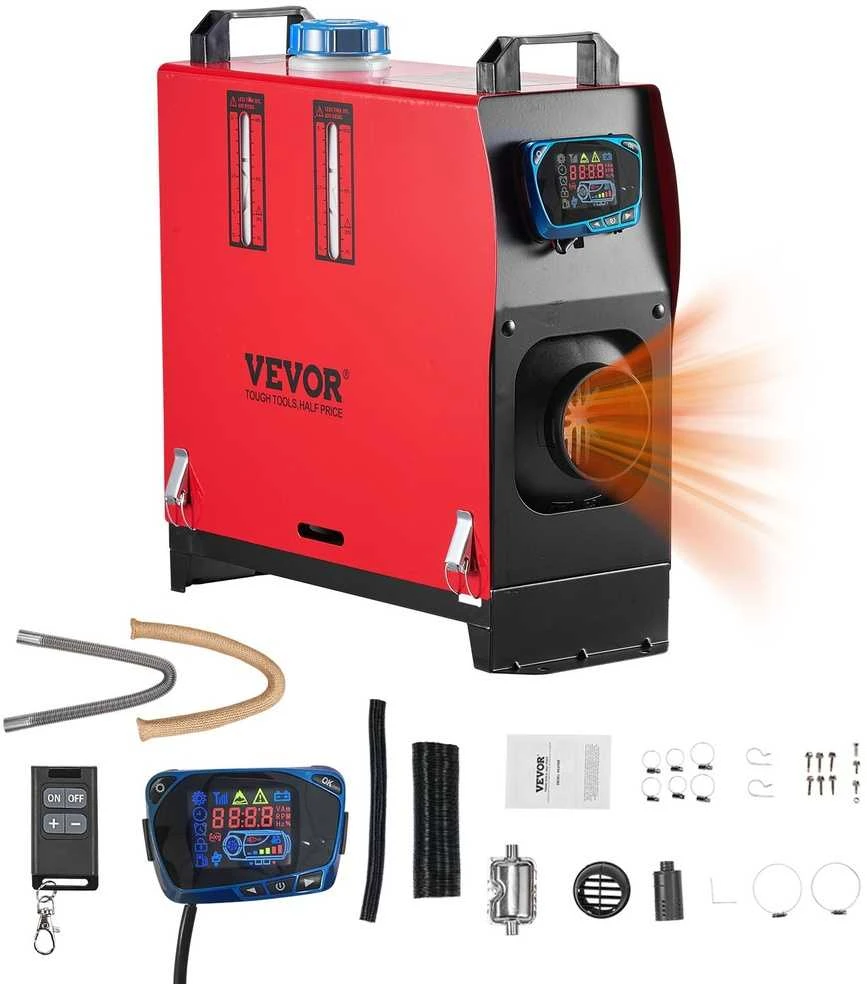 VEVOR Dyzelinis oro šildytuvas 8 kW 12-24 V