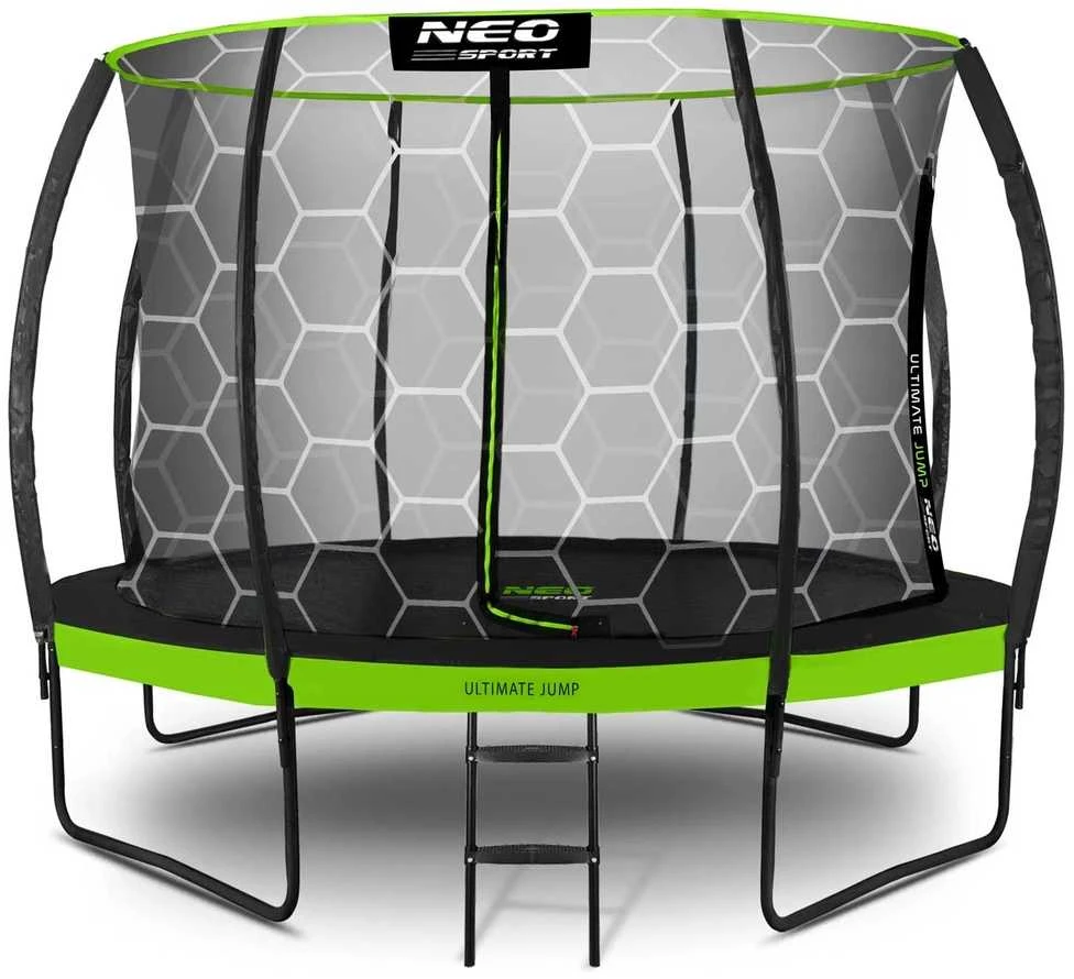 12 pėdų trampolinas 374 cm su vidiniu tinklu, lauko apvalus trampolinas, sodo trampolinas vaikams, trampolinas su apsauginiu tinklu, didelis trampolinas