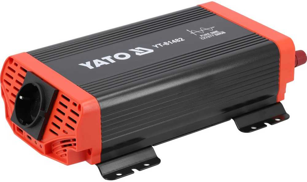 12 V į 230 V galios keitiklis, 600 W, grynos sinusinės bangos, automobilinis galios keitiklis, įtampos keitiklis