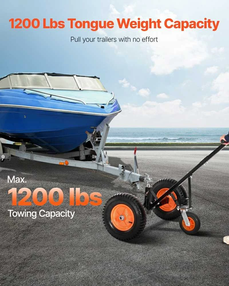 1200 lbs Priekabos Domkratas RV, Valčių, Krovinių Priekaboms, Reguliuojamo Aukščio Priekabos Ratukas, Domkratas Priekabai