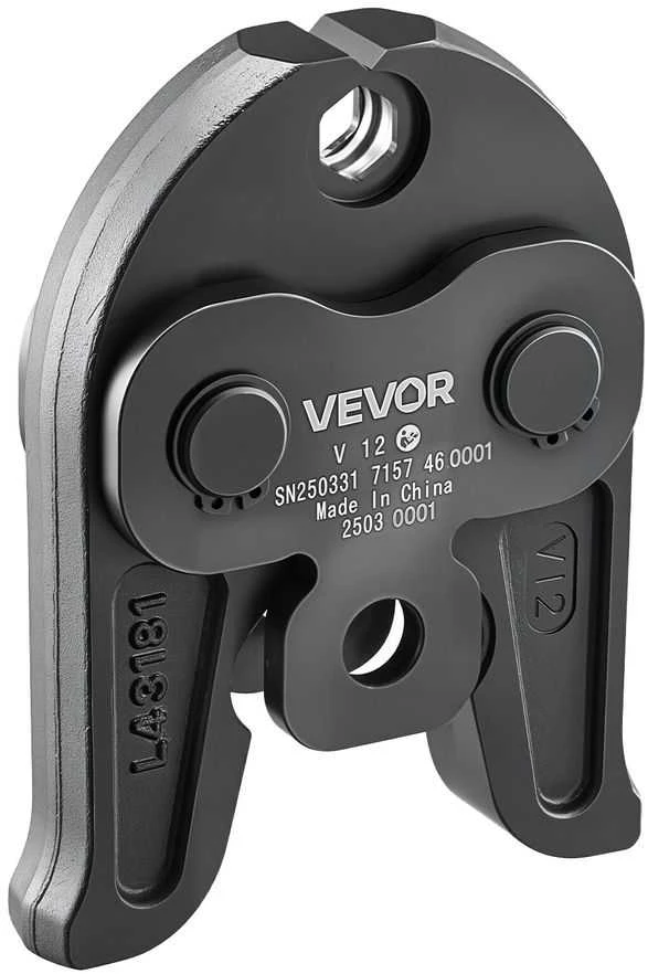 12mm V tipo nerūdijančio plieno presavimo žandikaulis vamzdžiams, gofravimo įrankis, presavimo jungčių įrankis, nerūdijančio plieno vamzdžių presavimo žandikauliai