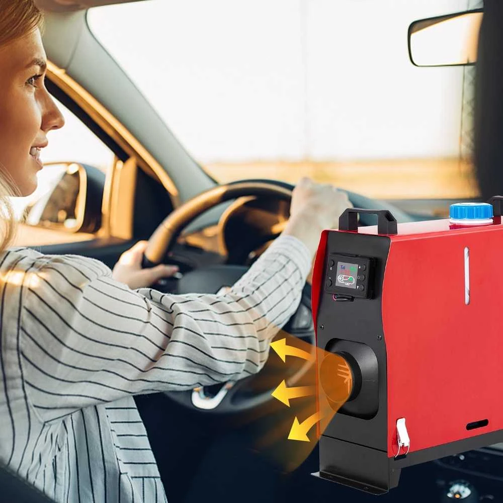 VEVOR Dyzelinis šildytuvas su LCD ir duslintuvu RV sunkvežimiams