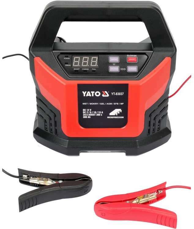 12V akumuliatorių įkroviklis, automobilio, motociklo, valties, šlapių, gelinių, AGM, EFB, MF akumuliatoriams, 300Ah, su Boost funkcija, galingas įkroviklis, greitas įkrovimas