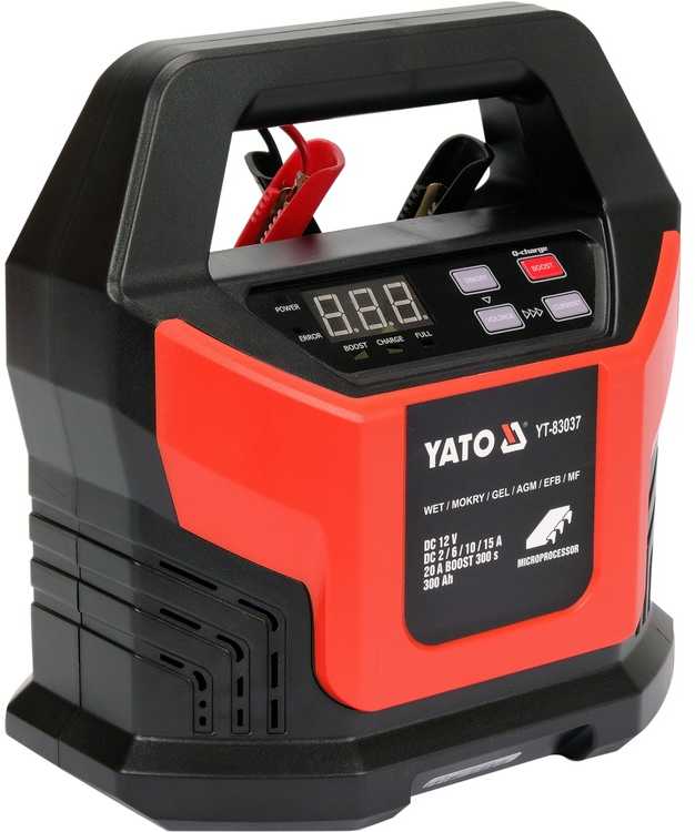 12V akumuliatorių įkroviklis, automobilio, motociklo, valties, šlapių, gelinių, AGM, EFB, MF akumuliatoriams, 300Ah, su Boost funkcija, galingas įkroviklis, greitas įkrovimas
