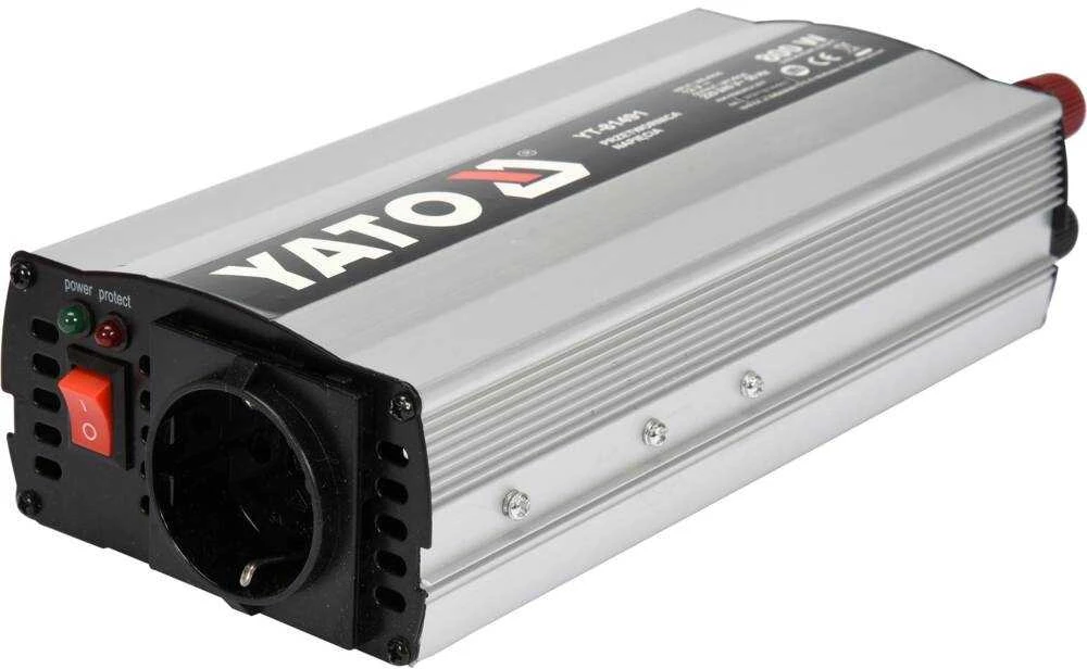 12V į 230V maitinimo keitiklis, 800W, su aušinimo ventiliatoriumi, automobilinis maitinimo keitiklis, įtampos keitiklis