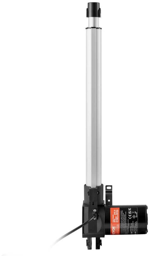 12V linijinė pavara, 350 mm eiga, 6000 N jėga, didelio apkrovimo pavara, elektrinė linijinė pavara, pramoninė pavara