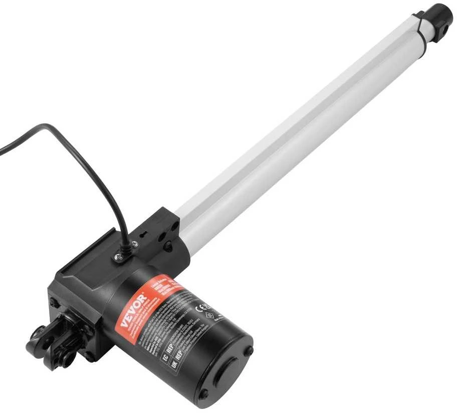 VEVOR 12V linijinis pavaras, 350 mm, 6000N