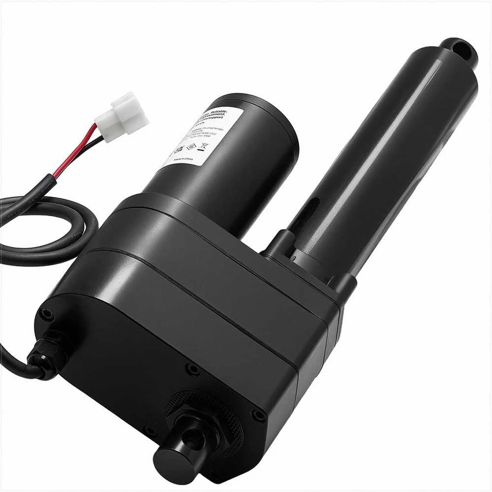 12V linijinė pavara, pramoninėms mašinoms ir sunkioms kėlimo sistemoms, 150mm eiga, IP65 klasė, itin galinga linijinio judėjimo pavara, elektrinis keltuvas
