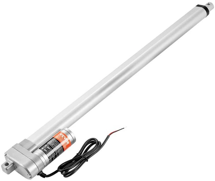 12V Linijinis Aktuatorius, 508 mm Eiga, Atsparus Vandeniui IP65, Didelės Apkrovos 3000N, Saulės Sekimui, Drėkinimui, Baldų Automatizavimui, Elektrinis Linijinis Aktuatorius