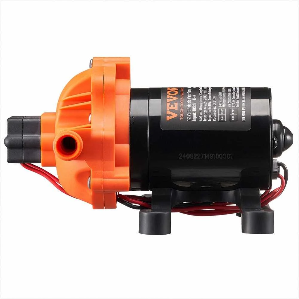 VEVOR 12V diafragminis 3 kamerų vandens siurblys