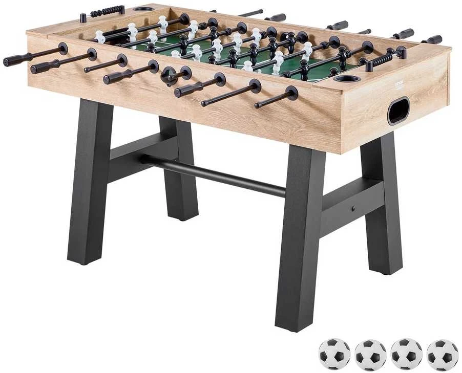 Vevor 140 cm stalo futbolo žaidimų stalas namams