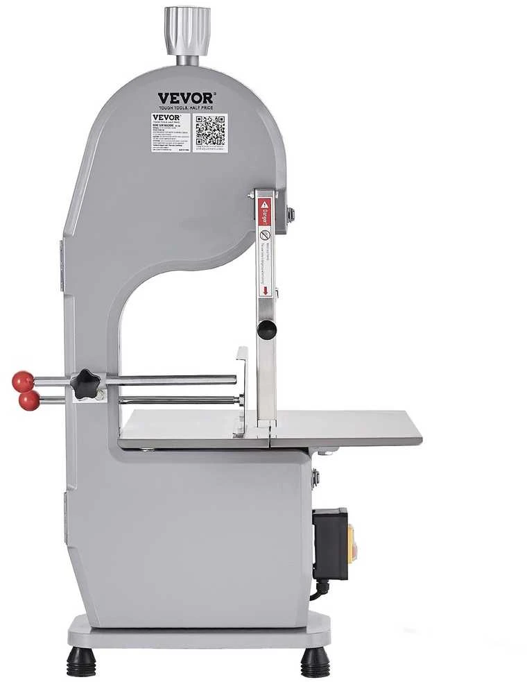 1500W komercinis elektrinis mėsos pjūklas, kaulų pjaustymo mašina, 300 kg/val., 20 cm storio pjovimas, profesionali mėsininko įranga, mėsos pjaustyklė