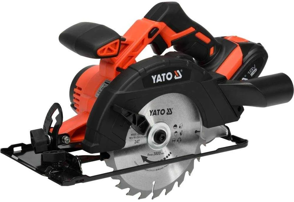 YATO diskinis pjūklas 165mm 18V 1x2,0Ah