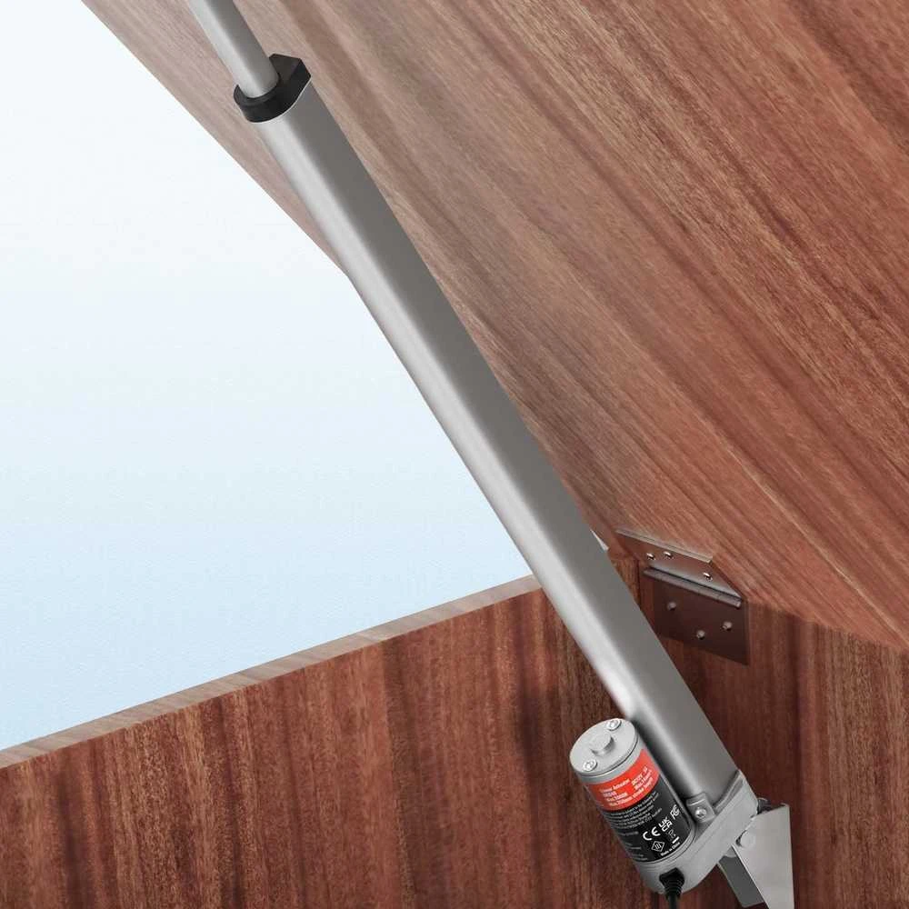 18 colių linijinė pavara, 12 V nuolatinės srovės, didelės apkrovos, elektrinė linijinė pavara, 450 mm eigos pavara, automatikos pavara
