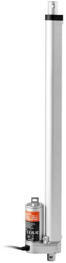 18 colių linijinė pavara, 12 V nuolatinės srovės, didelės apkrovos, elektrinė linijinė pavara, 450 mm eigos pavara, automatikos pavara