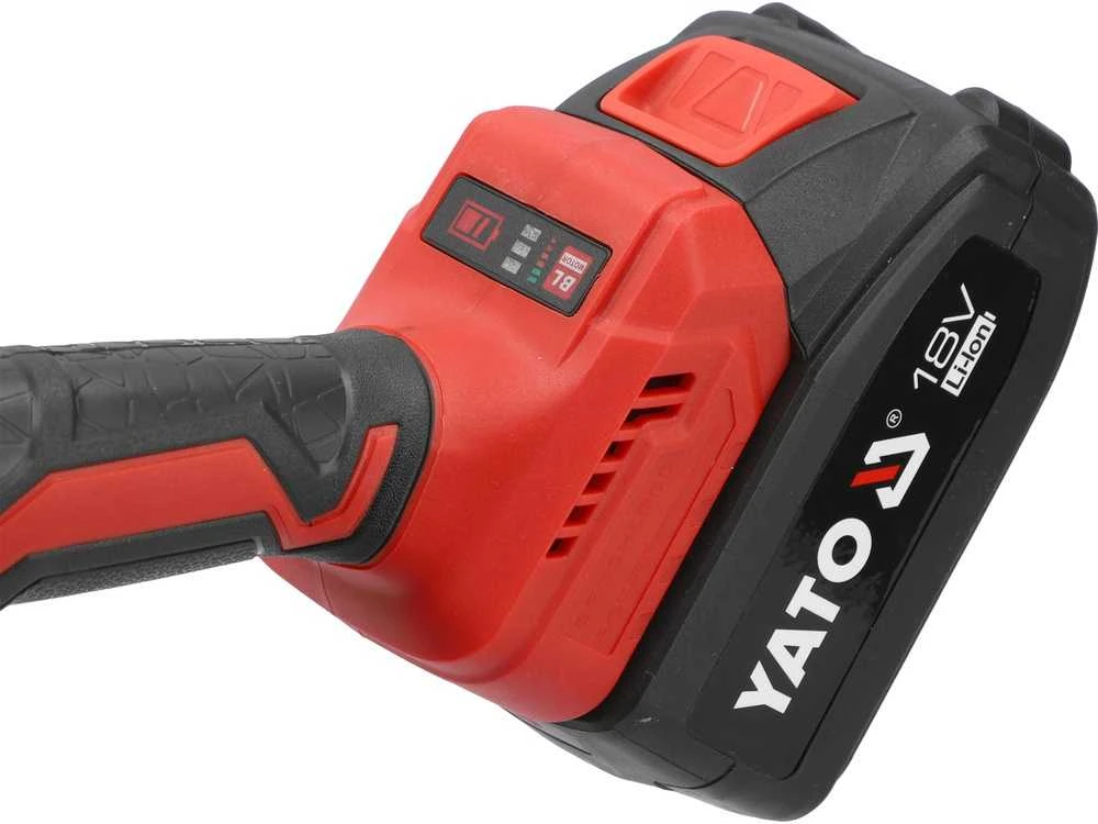 18V Akumuliatorinis diskinis pjūklas, 140mm diskas, variklis be šepetėlių, su 2 x 4Ah baterijomis, medienos, faneros, OSB pjovimui