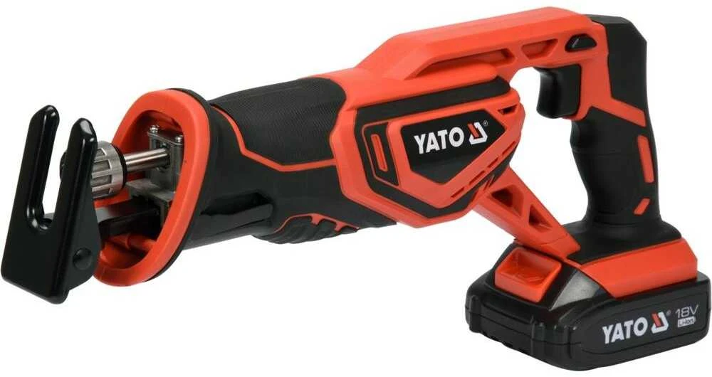 Tiesinis pjūklas/siaurapjūklis Yato YT-82814; 18 V; 2,0 Ah akum.