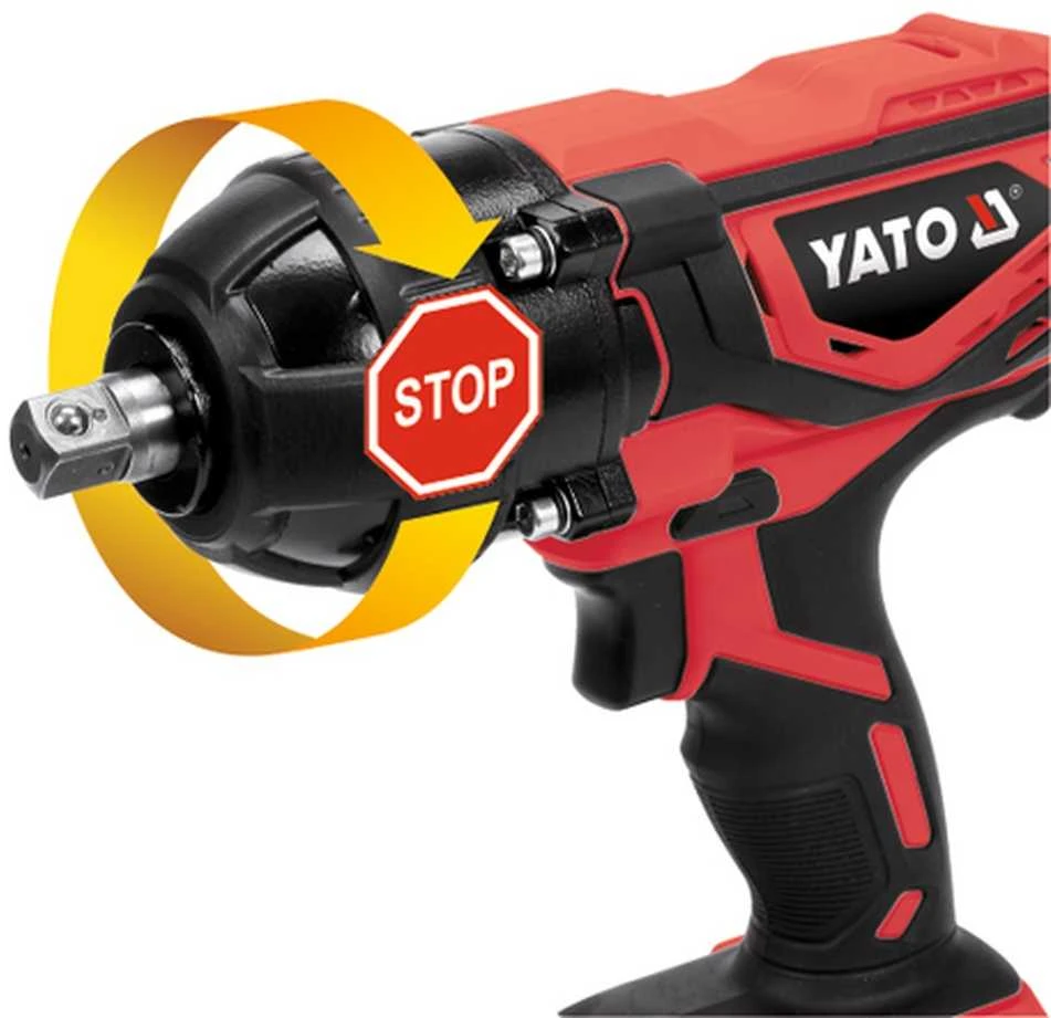YATO smūginis veržliasukis YT-82804 18V 1/2 300Nm 1x2,0Ah LI-ION