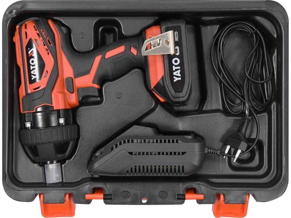 YATO smūginis veržliasukis YT-82804 18V 1/2 300Nm 1x2,0Ah LI-ION