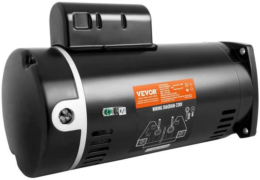 2 AG baseino siurblio variklis, 230 V, 3450 RPM, mažo triukšmo baseino siurblio variklis, baseino siurblio pakaitinis variklis