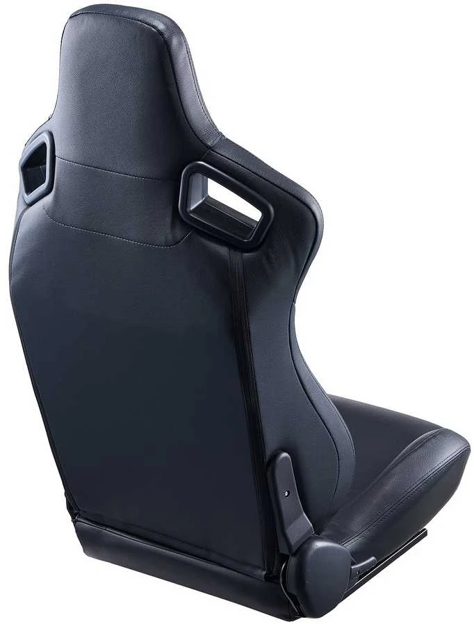 2 lenktynių sėdynės su PVC oda, reguliuojami bėgeliai, ergonomiškos, universalios, sportinės automobilių sėdynės, vairuotojo sėdynės