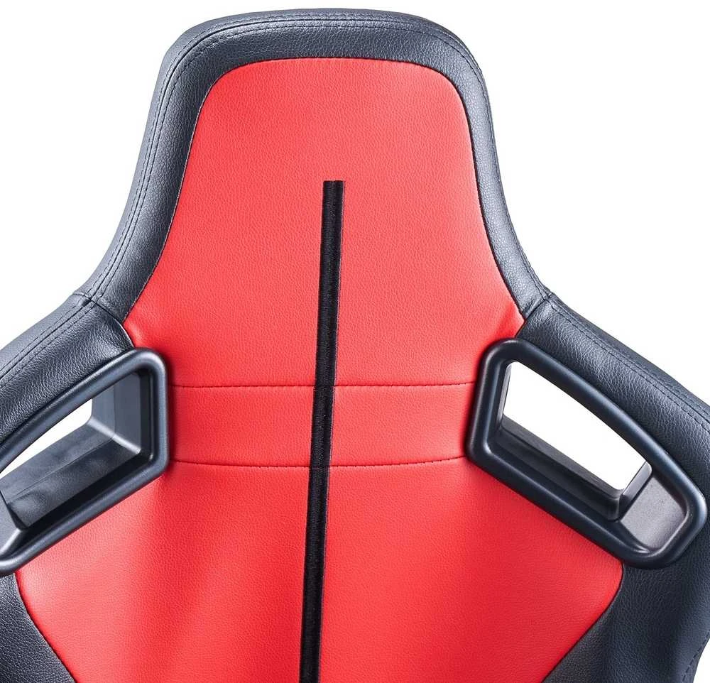 2 lenktynių sėdynės su PVC oda, reguliuojami bėgeliai, ergonomiškos, universalios, sportinės automobilių sėdynės, vairuotojo sėdynės