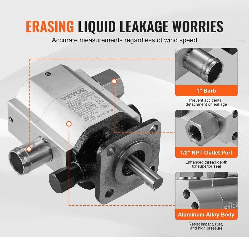 2 pakopų hidraulinis rąstų skaldytuvo siurblys 16 GPM 4000 PSI