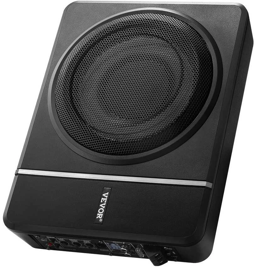 20 cm aktyvus automobilio žemų dažnių garsiakalbis, plonas, po sėdyne, 240W, sunkvežimiui, visureigiui