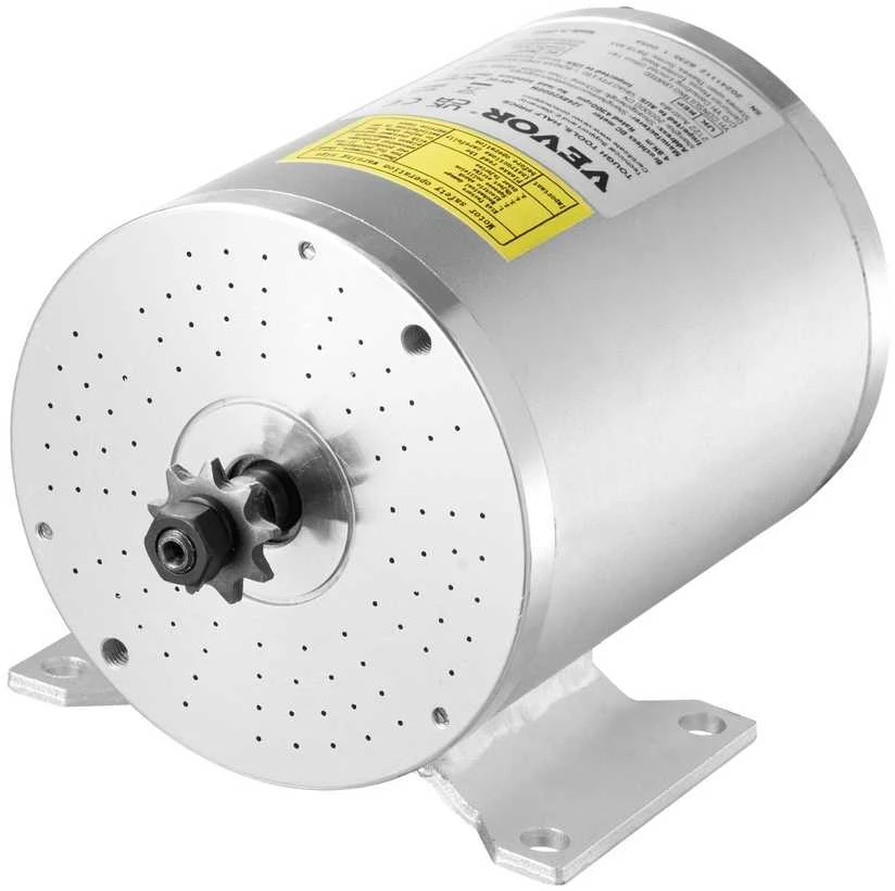VEVOR Elektrinis bešepetėlinis 48V 2000W variklis su valdikliu