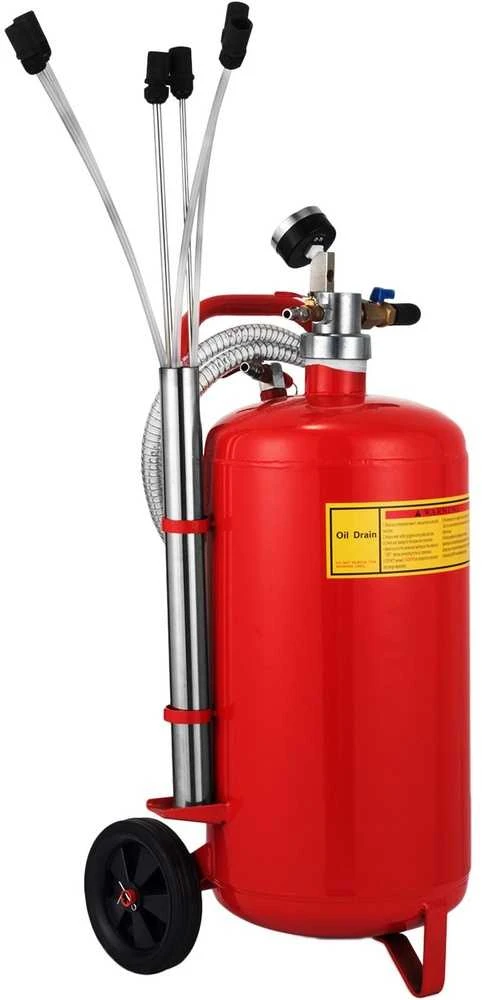 22.7 L alyvos ištraukėjas, nešiojamas pneumatinis oro atliekų alyvos, garažo išleidimo bakas