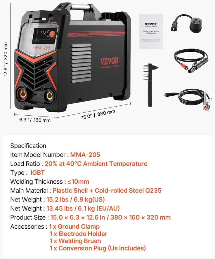 2in1 TIG Lift/MMA Suvirinimo Aparatas IGBT, 10mm, Nešiojamas, Hot Start, TIG Suvirinimui, Remontui, Keitikliai, Inverteris