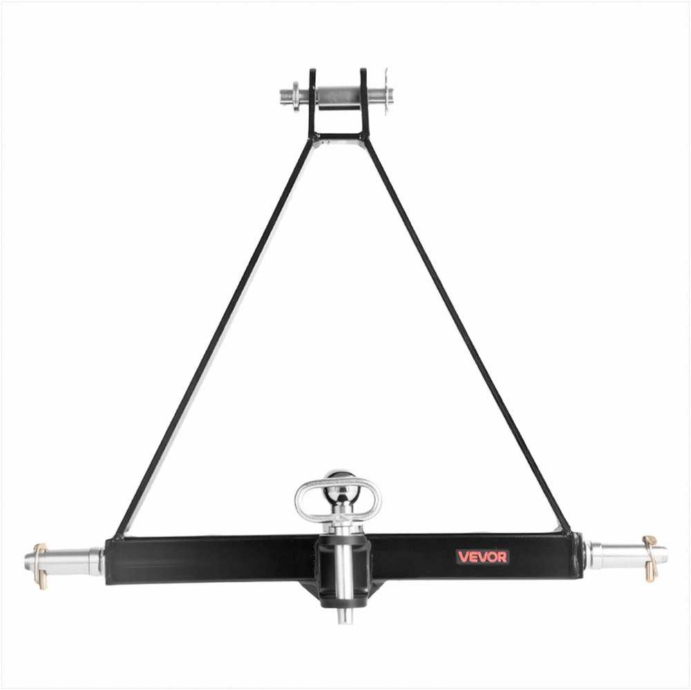 VEVOR Trijų taškų 5 cm prikabinimo adapteris 2721 kg talpos