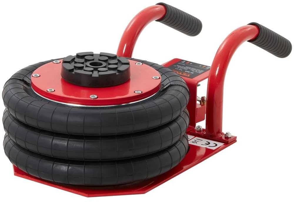 3 tonų pneumatinis domkratas, 6600 lbs oro pagalvė, automobiliui, visureigiui, greitas kėlimas