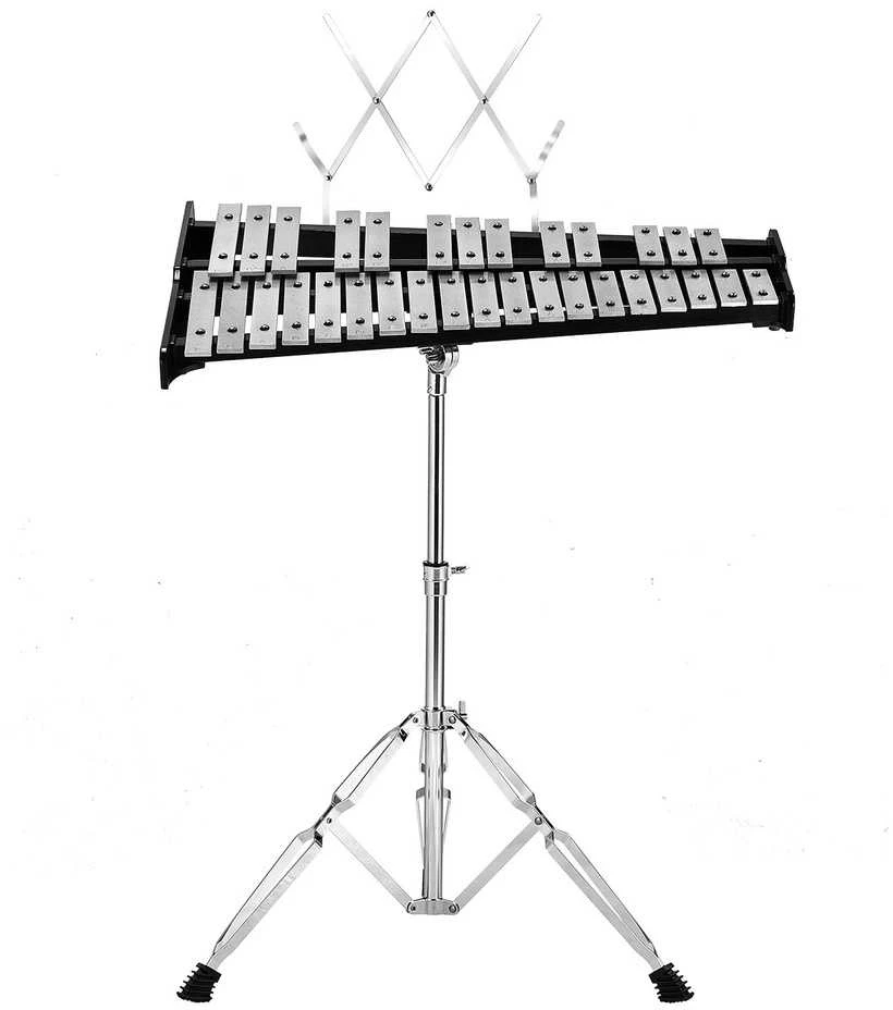 VEVOR 32 natų metalofonas su lazdelėmis ir stovu