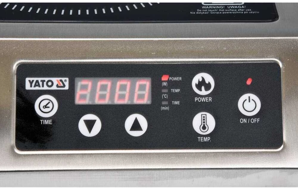 3500W indukcinė viryklė, su reguliuojama temperatūra, laikmačio funkcija, elektrinė kaitlentė