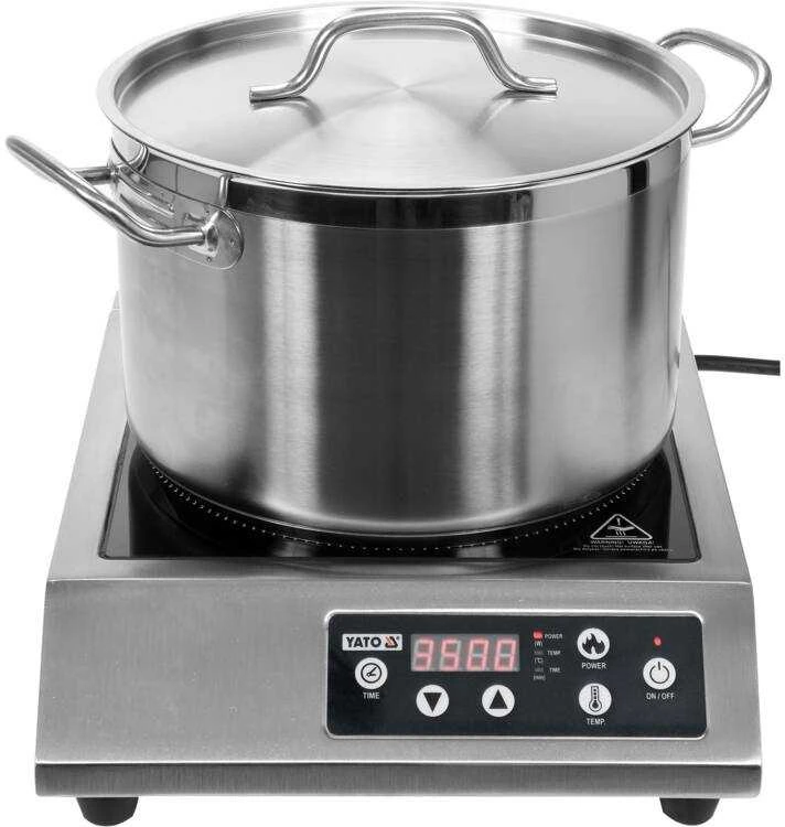 3500W indukcinė viryklė, su reguliuojama temperatūra, laikmačio funkcija, elektrinė kaitlentė
