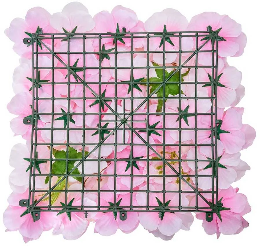 VEVOR 3D gėlių sienos panelės 38x38 cm, 12 vnt.