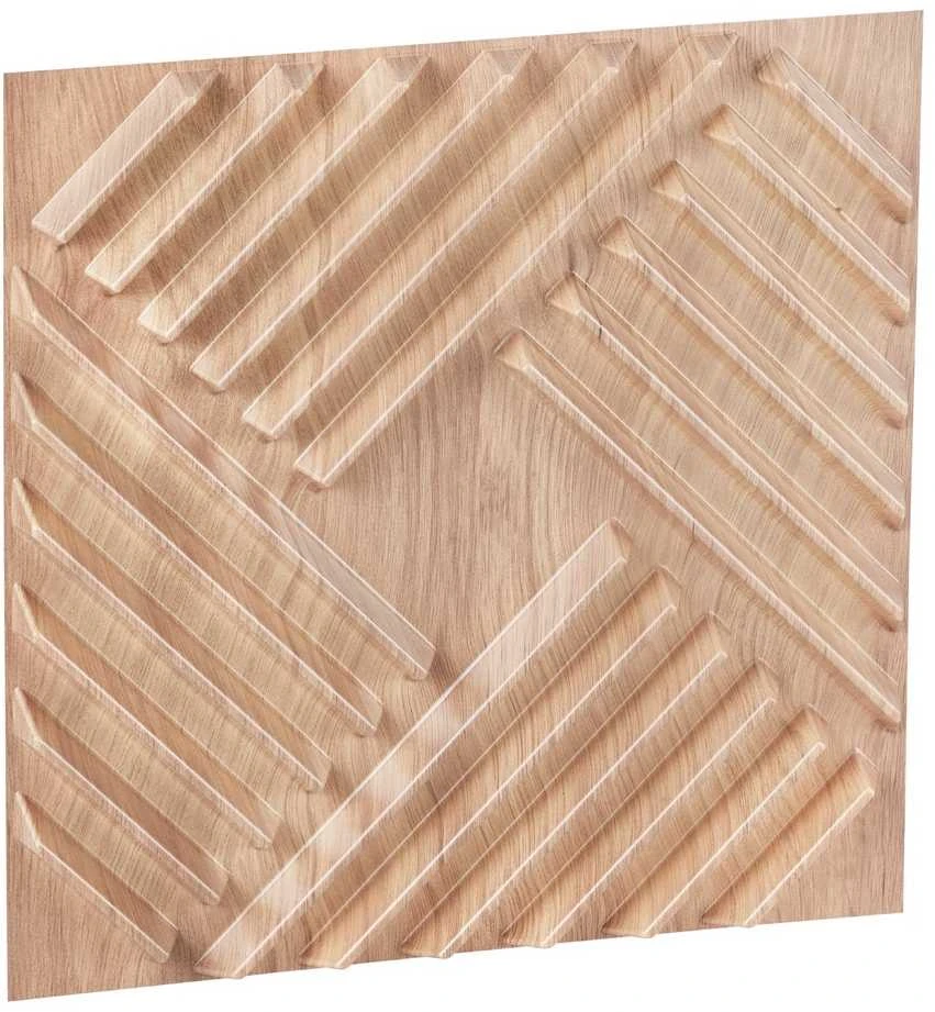 VEVOR 3D sienų plokštės 12-vnt 50x50 cm PVC