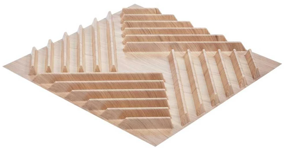 VEVOR 3D sienų plokštės 12-vnt 50x50 cm PVC
