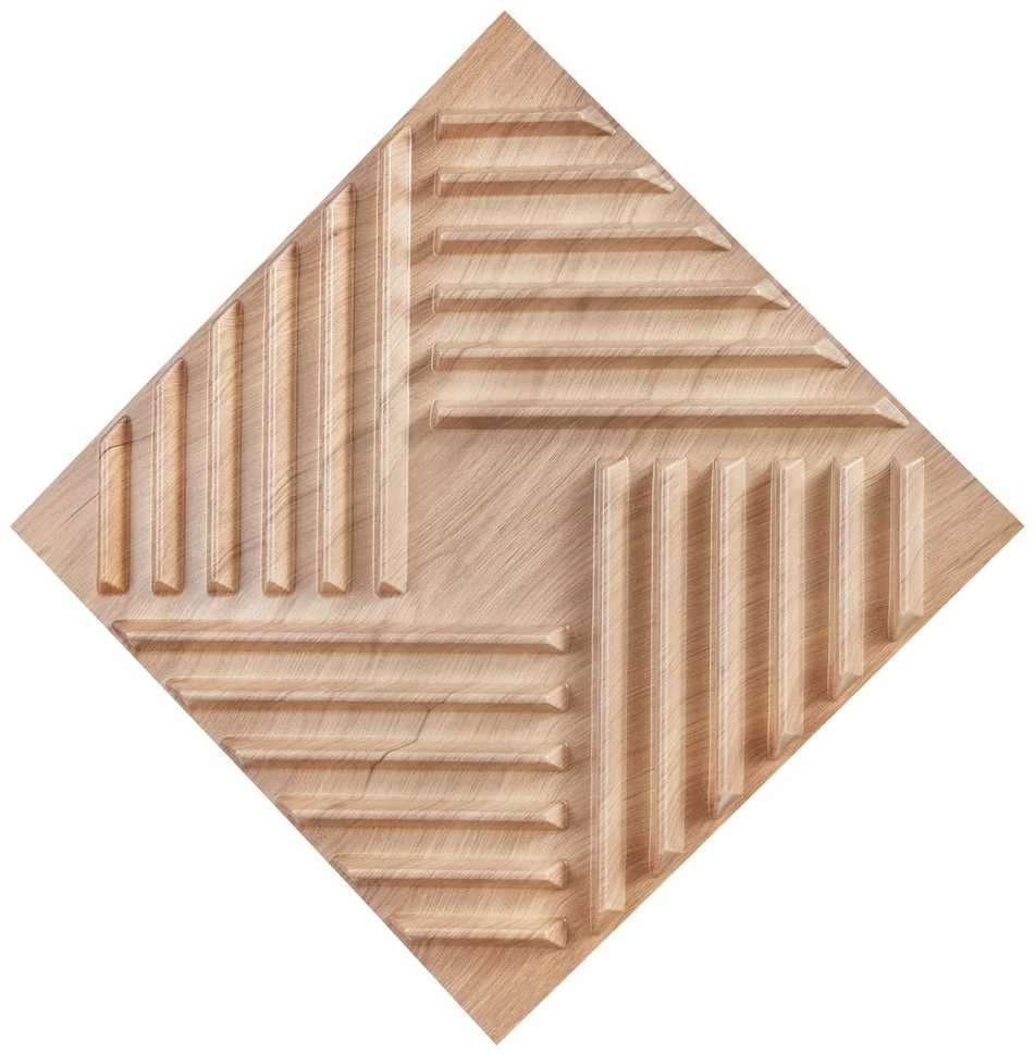 VEVOR 3D sienų plokštės 12-vnt 50x50 cm PVC
