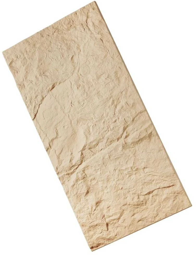 VEVOR 3D sienų plokštės 4 vnt 120x60 cm akmens imitacijos geltonos